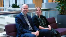 Hannu Freund ja Piia von Willebrand.