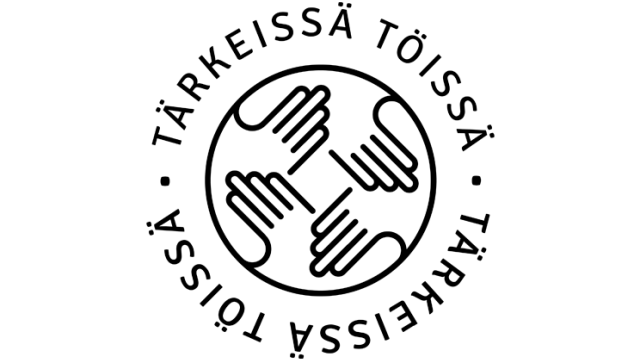 Tärkeissä töissä logo