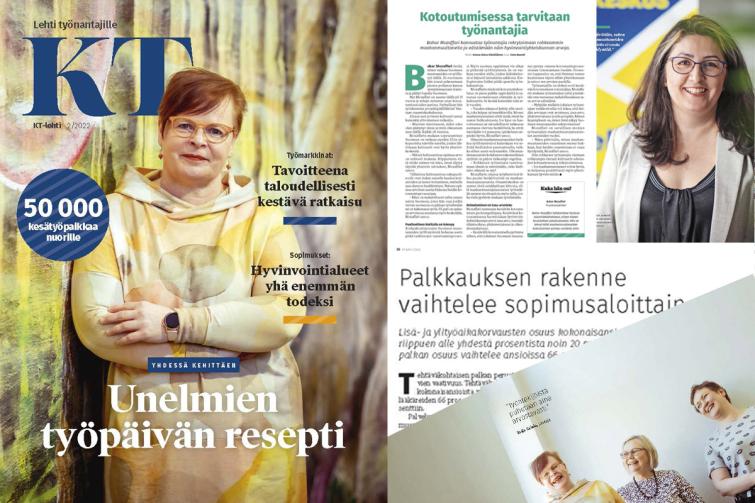 KT-lehti 2/2022 Ilmestynyt: Yhdessä Kehittäen Lisää Työhyvinvointia ...