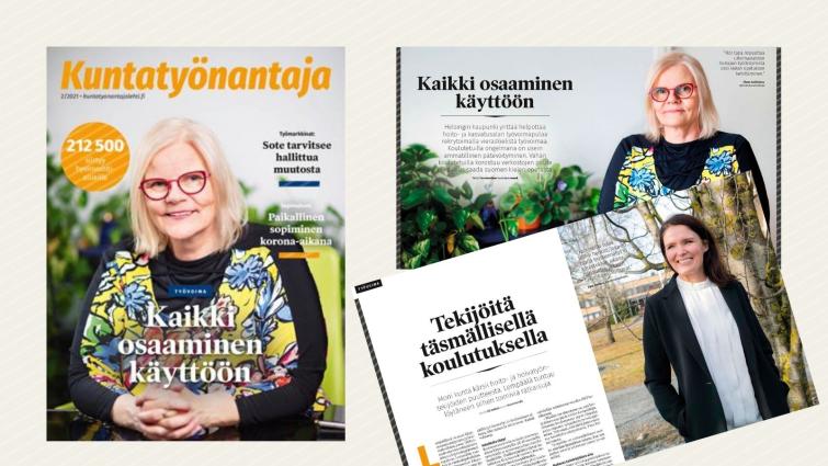 Kuntatyönantaja-lehti 2/2021 Ilmestynyt: Kaikki Osaaminen Käyttöön ...