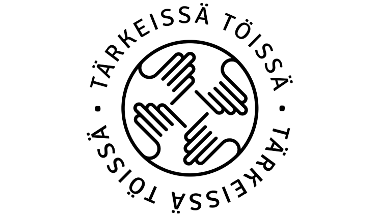 Tärkeissä töissä logo